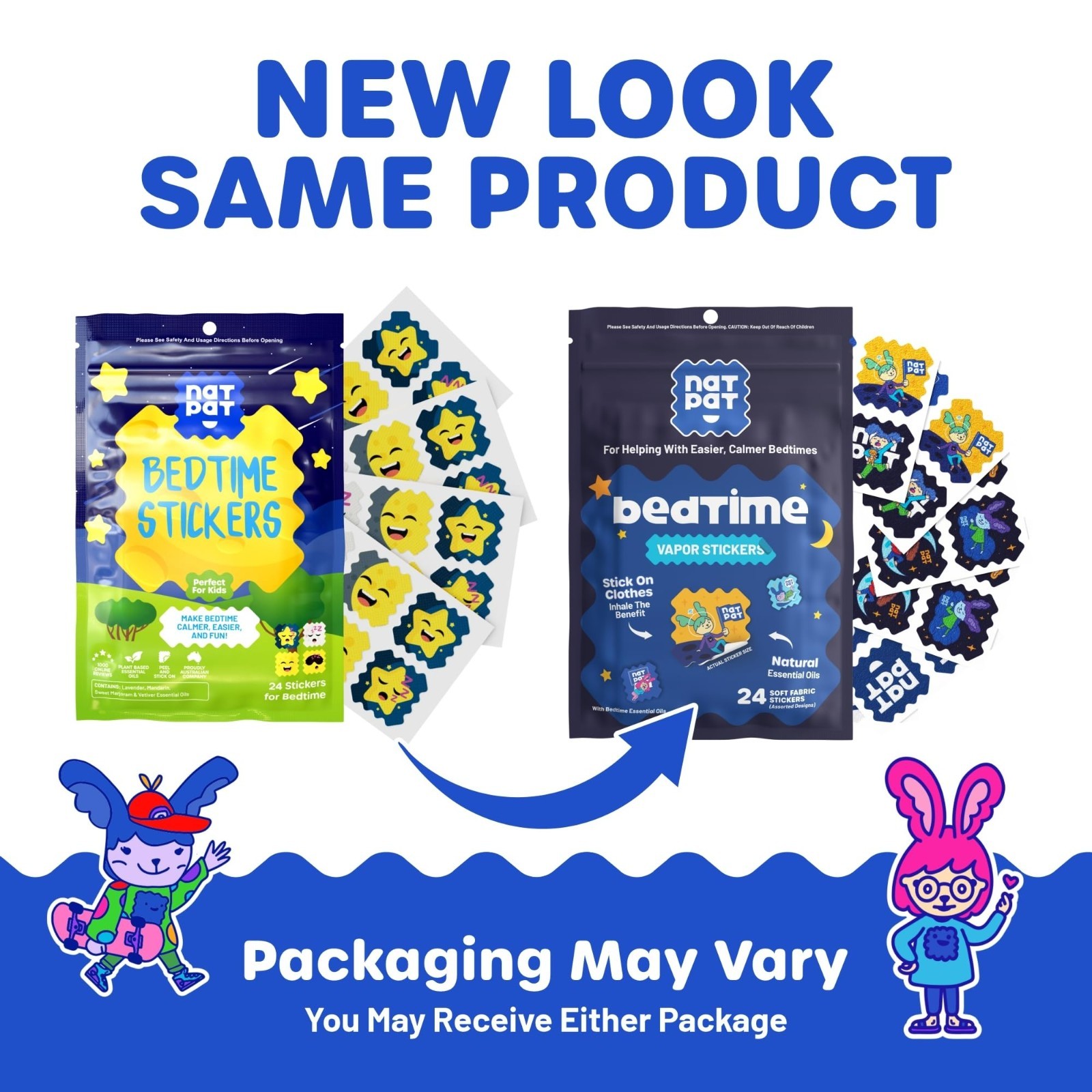 Sleepy Patch Stickers for Kids & Adults | Natural Sleep Aid, Melatonin Free, 24