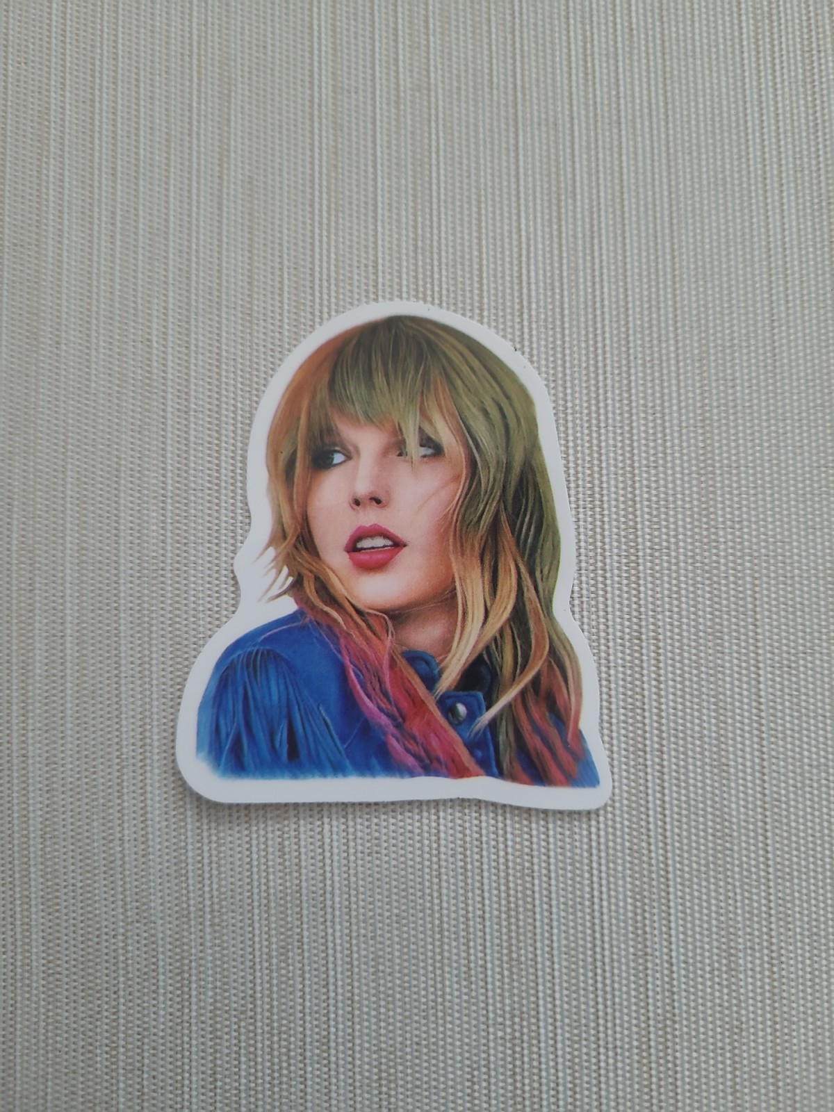Taylor Swift vinyl sticker Portrait Lover Bangs