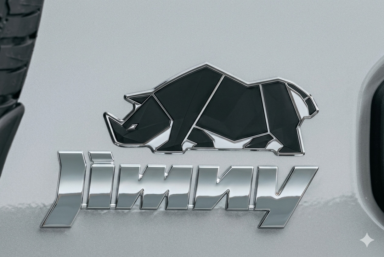 Suzuki Jimny JB64W JB74W Genuine OEM Deco Emblem Sticker Rhino JDM Japan