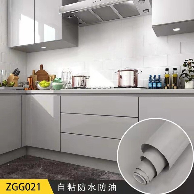 Waterproof Marble Adhesive Wallpaper Vinyl Wall Sticker Bathroom Kitchen Room