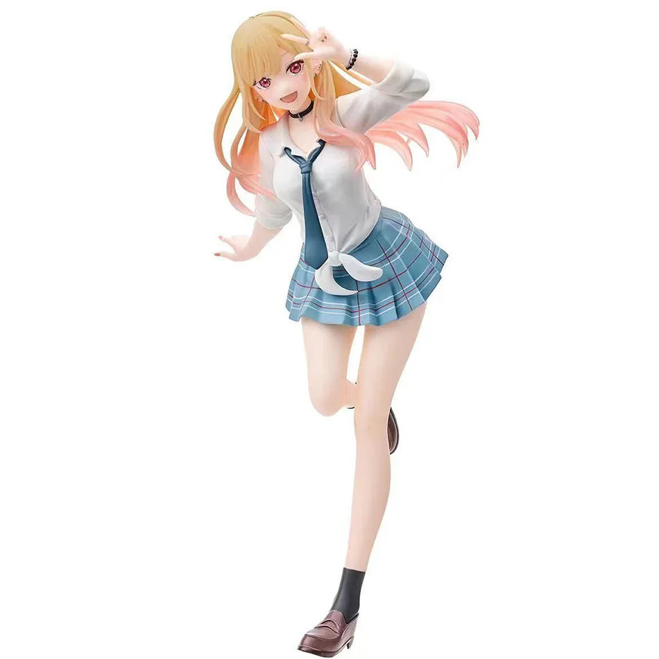 18cm My Dress-Up Anime Figure Black Maid Outfit Kitagawa Marin Action Model Toy