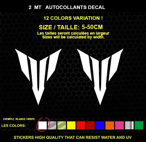 2MT Sticker Genuine Decal Sticker WATERPROOF STICKERS