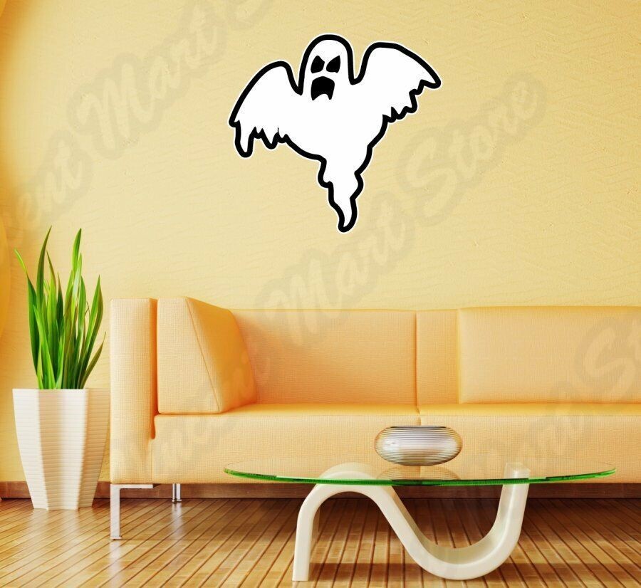 Ghost Spirit Ghostbusters Poltergeist Wall Sticker Room Interior Decor 22"X22"