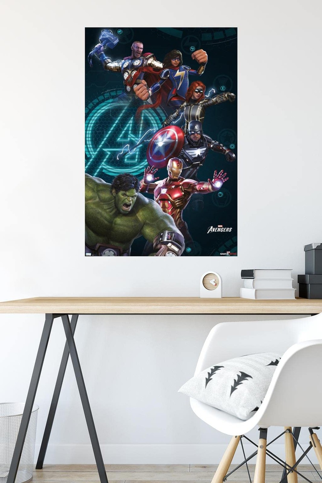 Trends International Marvel's Avengers – Group Wall Poster, 22.375" x 34", Un…
