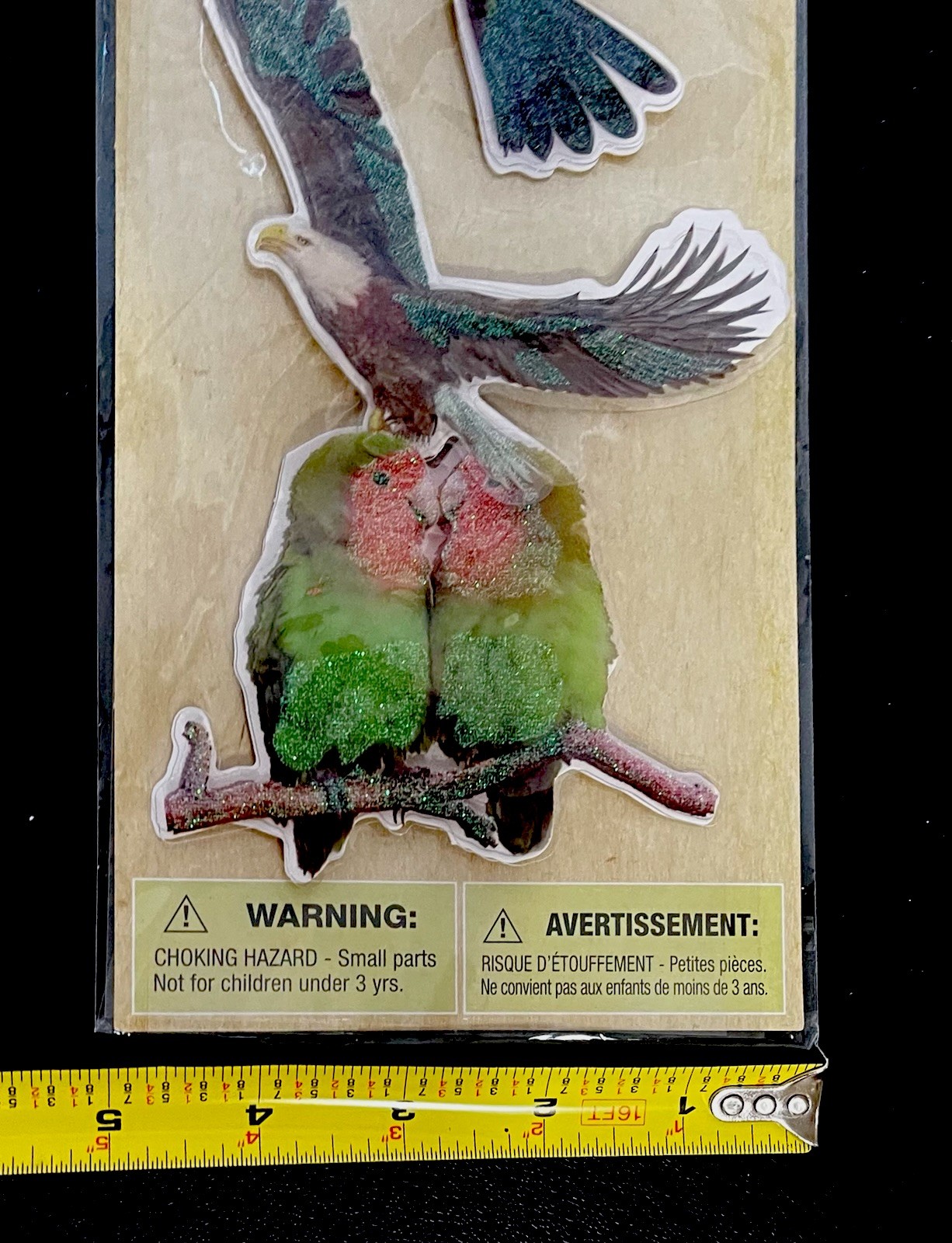 1 Of Each-Pop-up Birds & Flowers-3D Stickers-by Crafter's Square-NEW