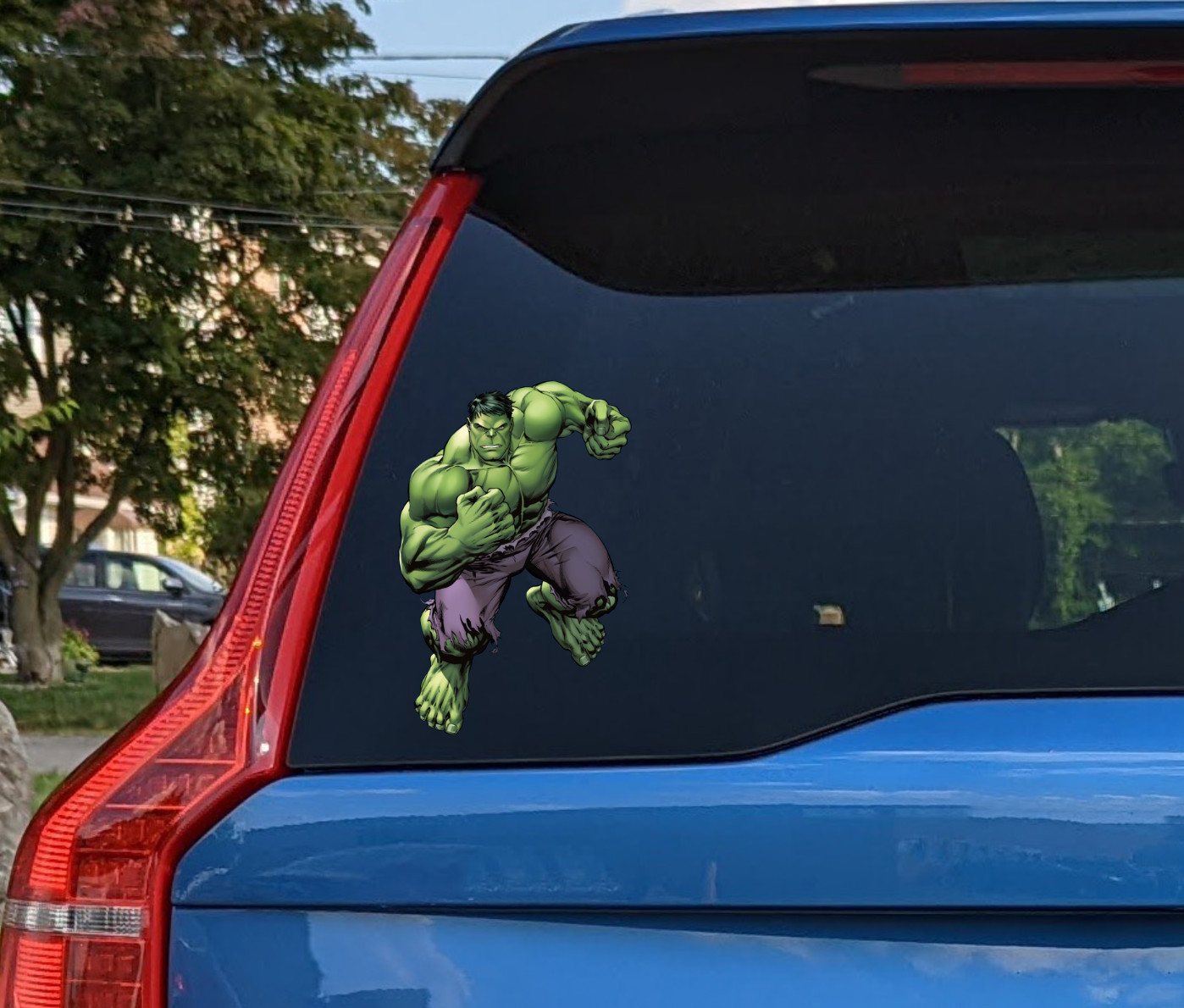 The Incredible Hulk Vinyl Decal Laptop Bumper Sticker Helmet Wall Window