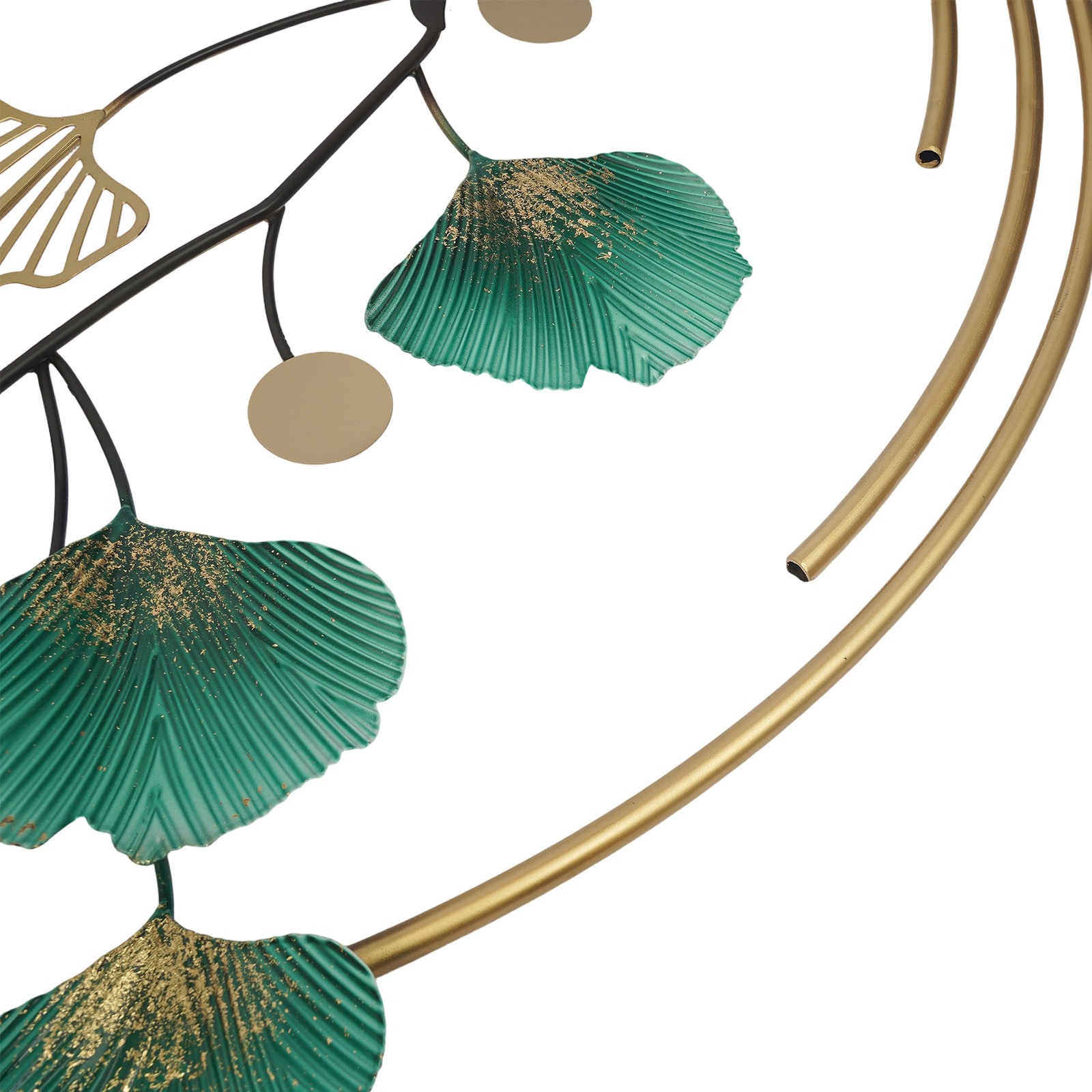 Metal Wall-mounted Home Decoration Art Creative Ginkgo Decor For Living Room