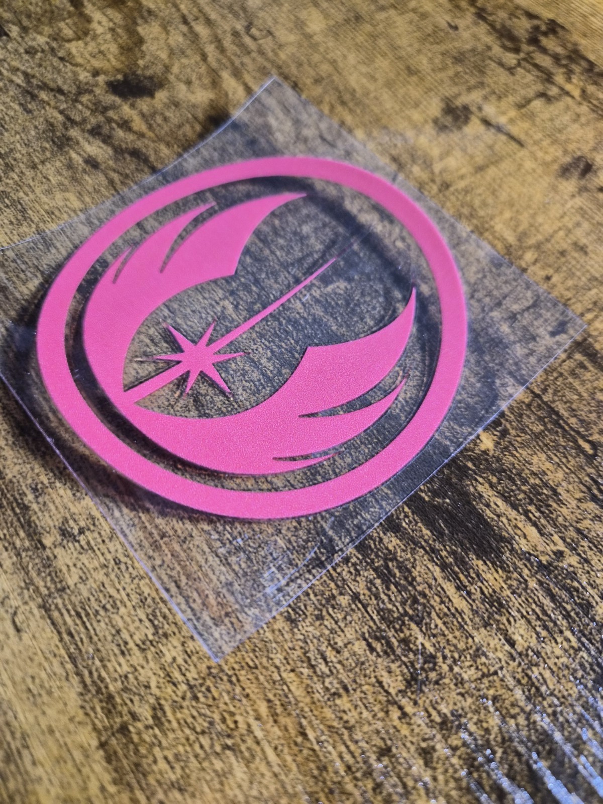 STAR WARS JEDI ORDER UV DTF Decal Sticker Waterproof USA NOT VINYL