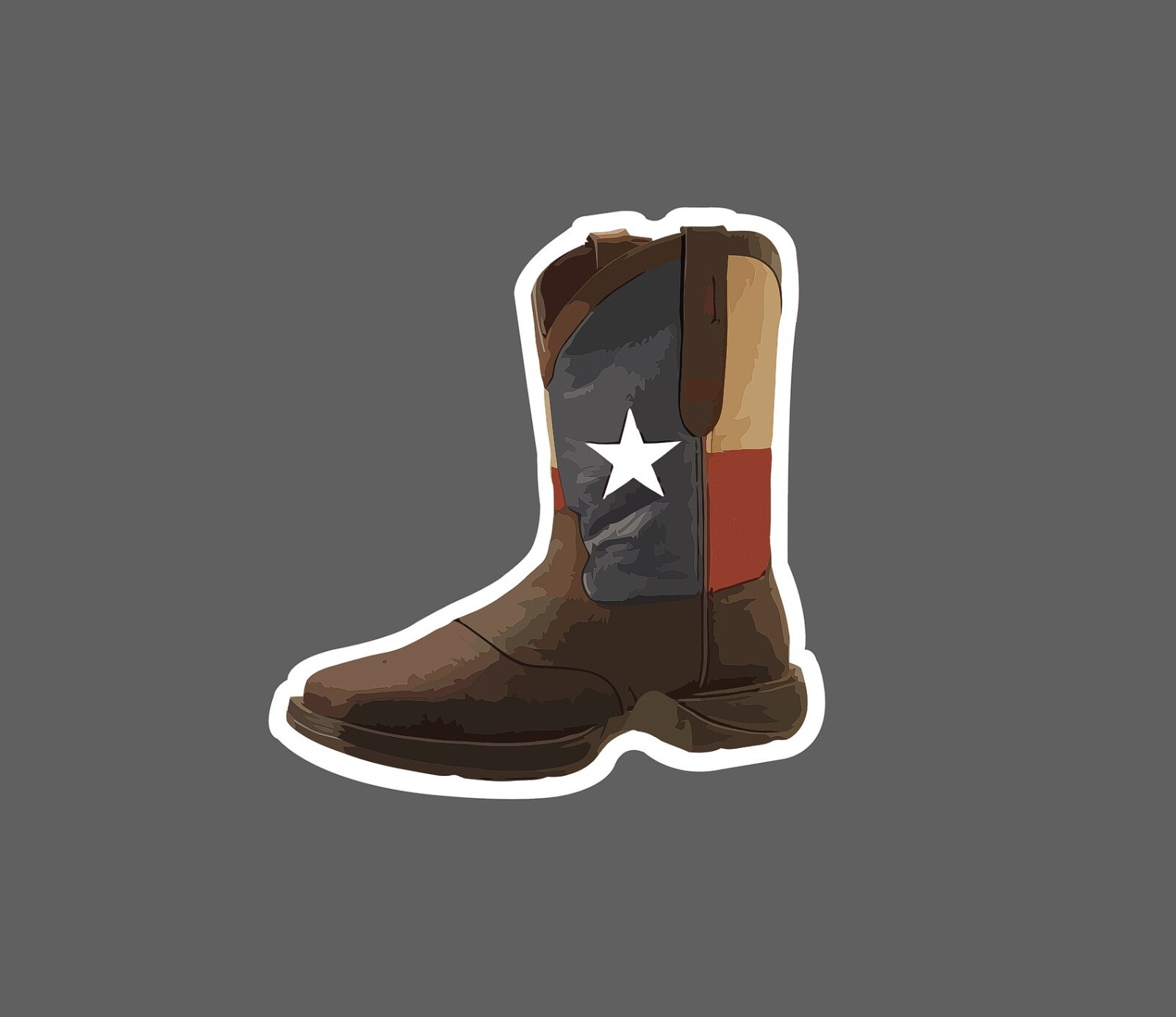 Texas Boot Sticker South Waterproof NEW – Buy Any 4 For $1.75 EACH Storewide!