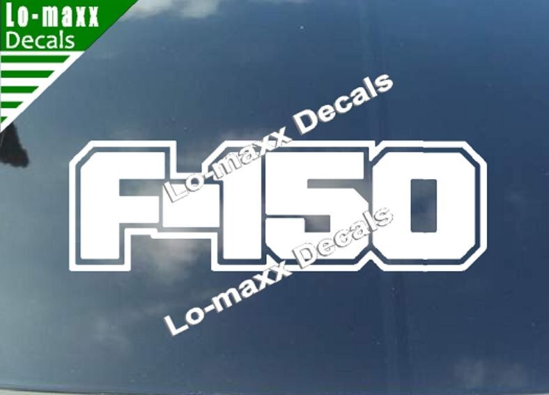 Ford F-150 Custom Lettering Graphics High Performance Die Cut Vinyl Decal