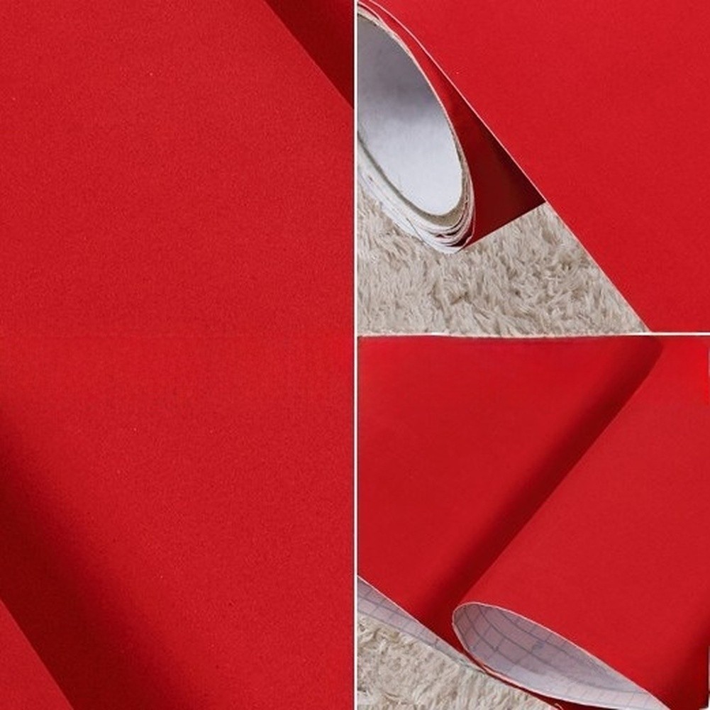 Velvet Fabric Wallpaper Stickers for Jewelry Drawer Furniture DIY Project