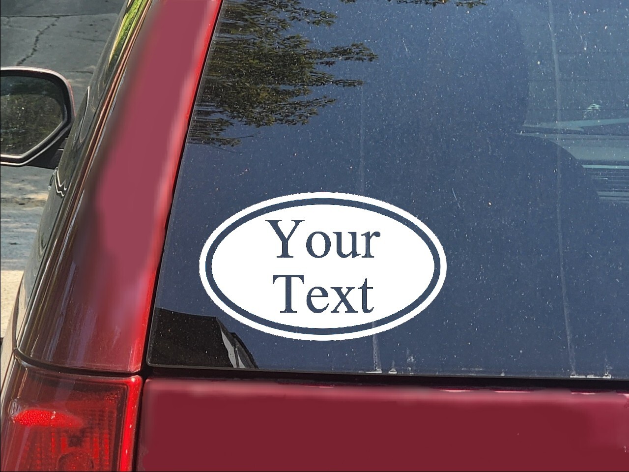 "Custom Text" Decal – Ideal for your Auto, Laptop, etc. !!FREE SHIPPING!!