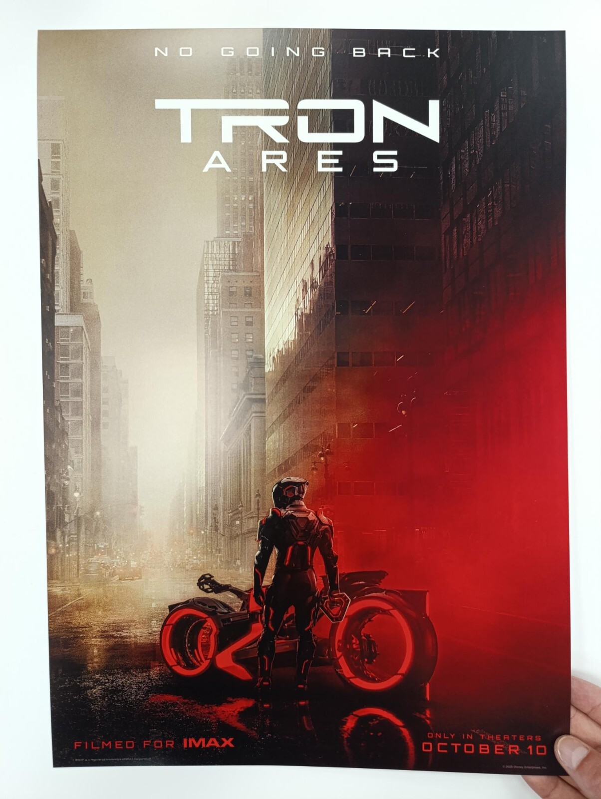 Tron Ares Poster Movie 2025 Jared Leto 🍿🏍🎬