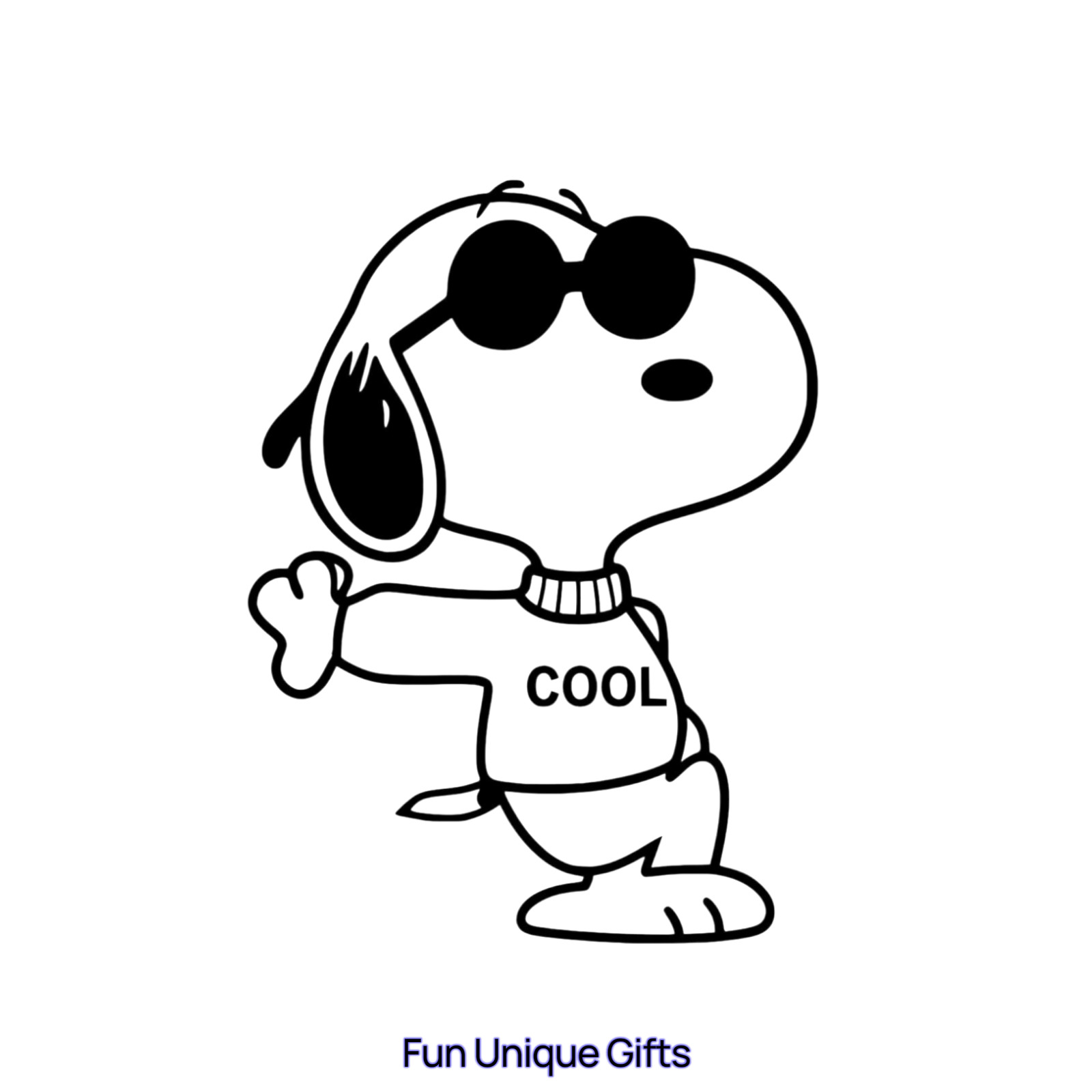 Snoopy Vinyl Decal Sticker -Multiple Colors & Sizes- SHIPS FREE!