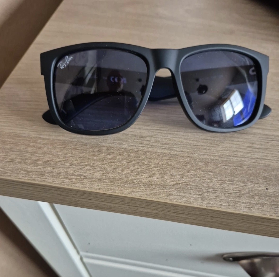 Ray Ban SMALL TRANSPARENT Sticker – Qty1 – (Tracked delivery – UK Only)