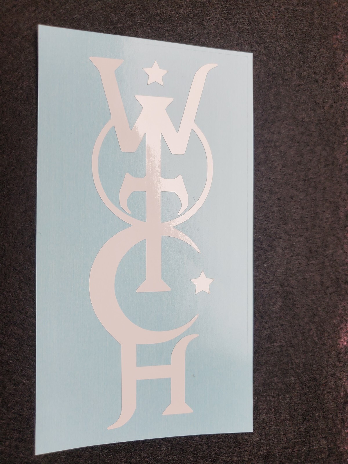Witch Vinyl Decal, bumper sticker, wall decal
