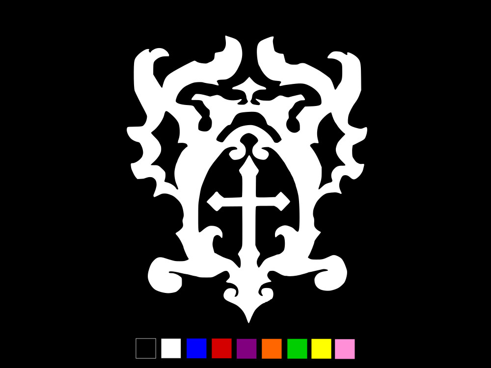 CASTLEVANIA BELMONT CREST anime gaming Vinyl Laptop Car Decal CHOOSE SIZE COLOR