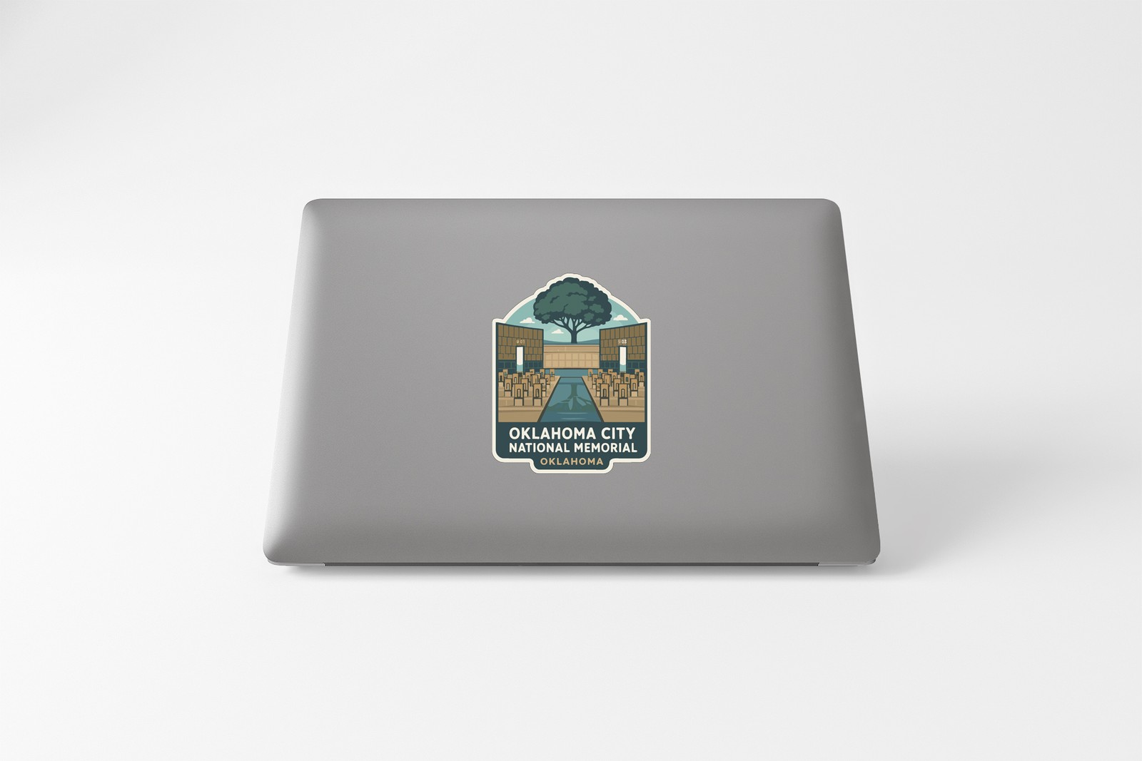 Oklahoma City National Memorial Sticker Decal Vinyl Die-Cut US National Monument