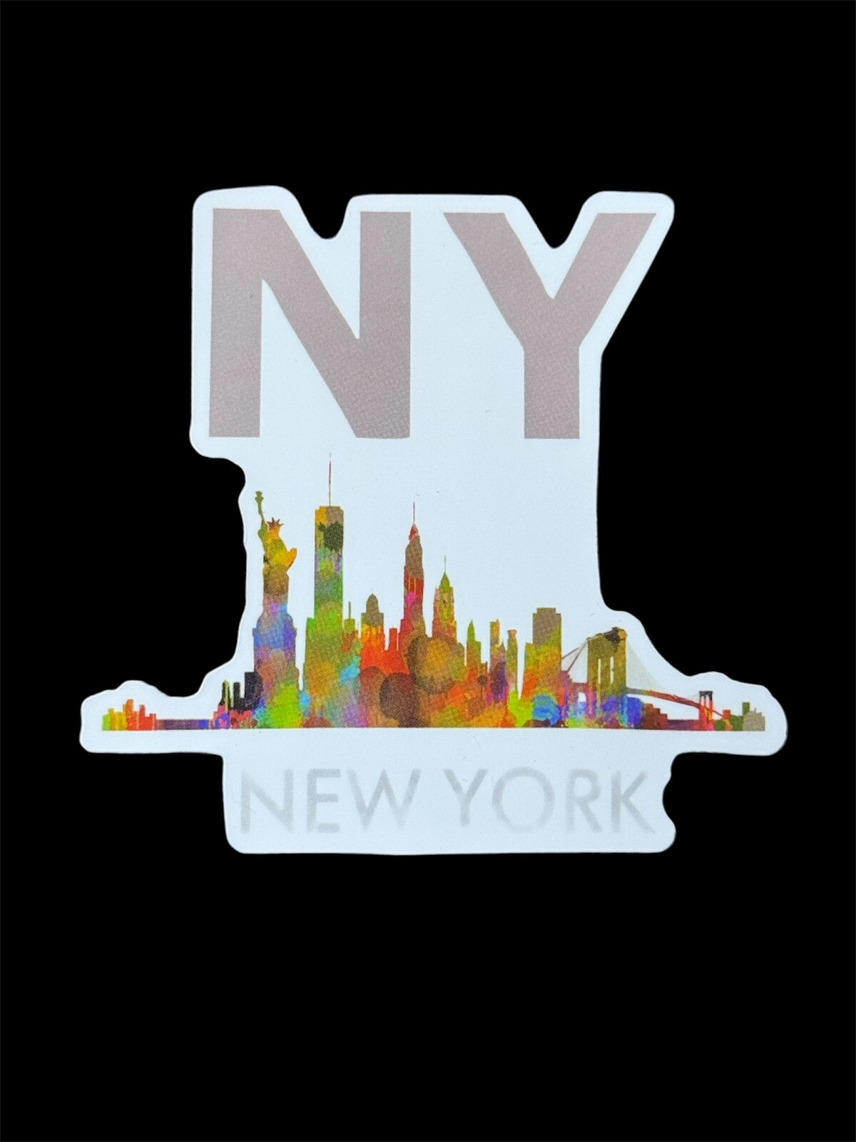 New York New York Vinyl Sticker Window Cup Guitar Phone Laptop Craft Skateboard