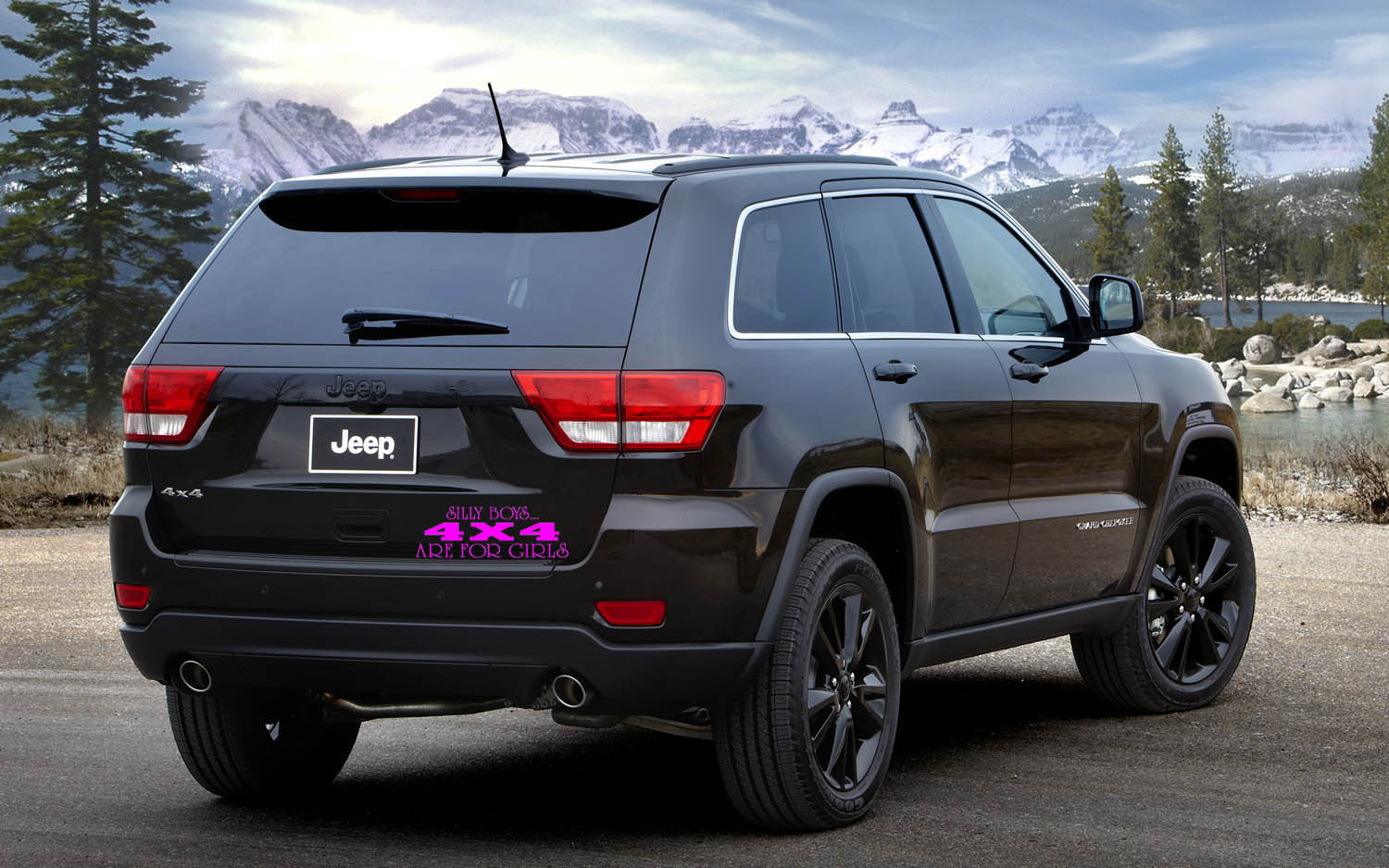 Silly Boys .. 4X4 'S Are For Girls Decal, Truck Vinyl Sticker, Suv Women's Decal