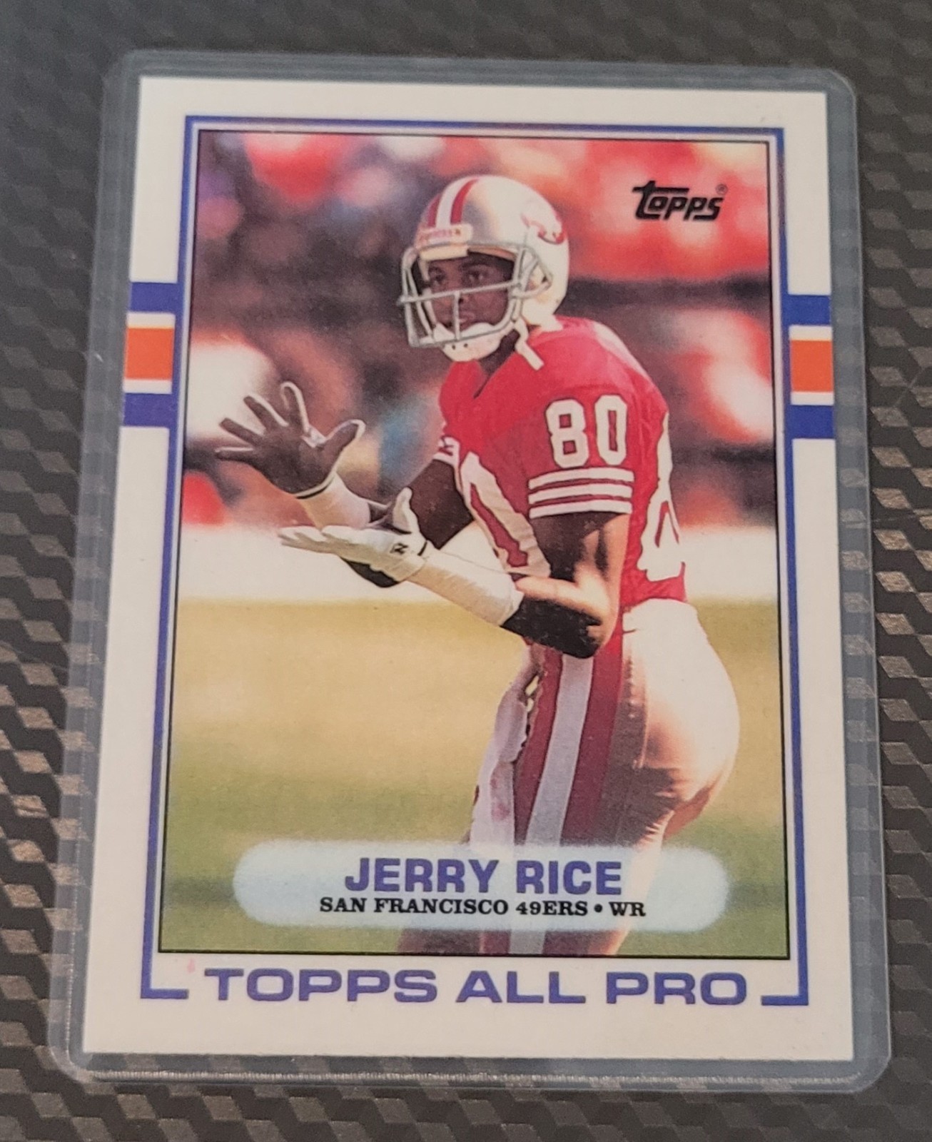 Jerry Rice SF 49'ers Football Card HOF Fridge/Locker/Cabinet Laminated Magnet