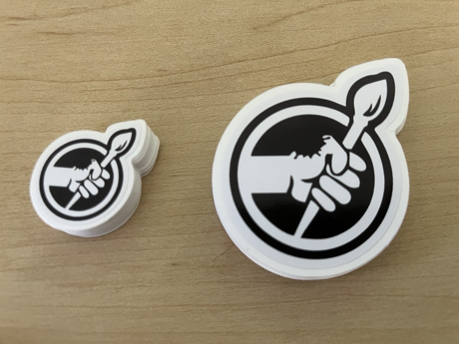 Custom Stickers Logo Product Label Bulk Decal Vinyl Water & Scratch Resistant