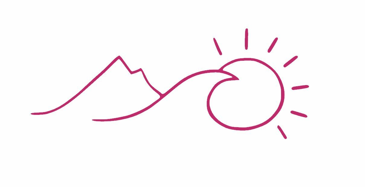Climb, Surf & Sunshine Die Cut Window Sticker Decal – Multiple Colors