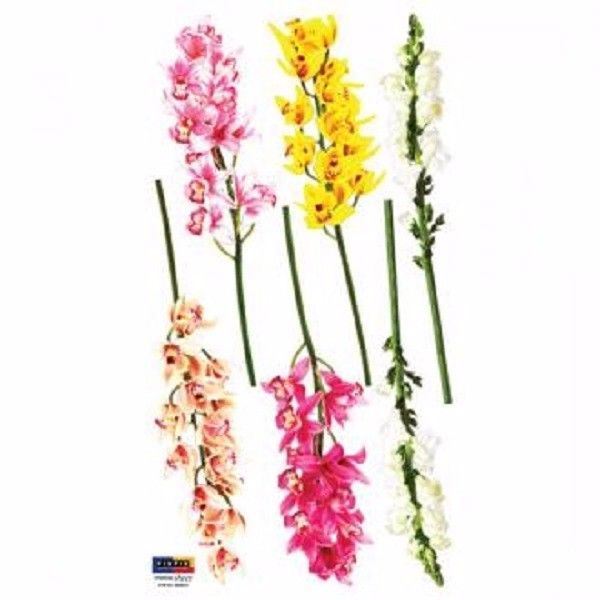Wall Deco Sticker FLOWERS 189-SS58215 – S