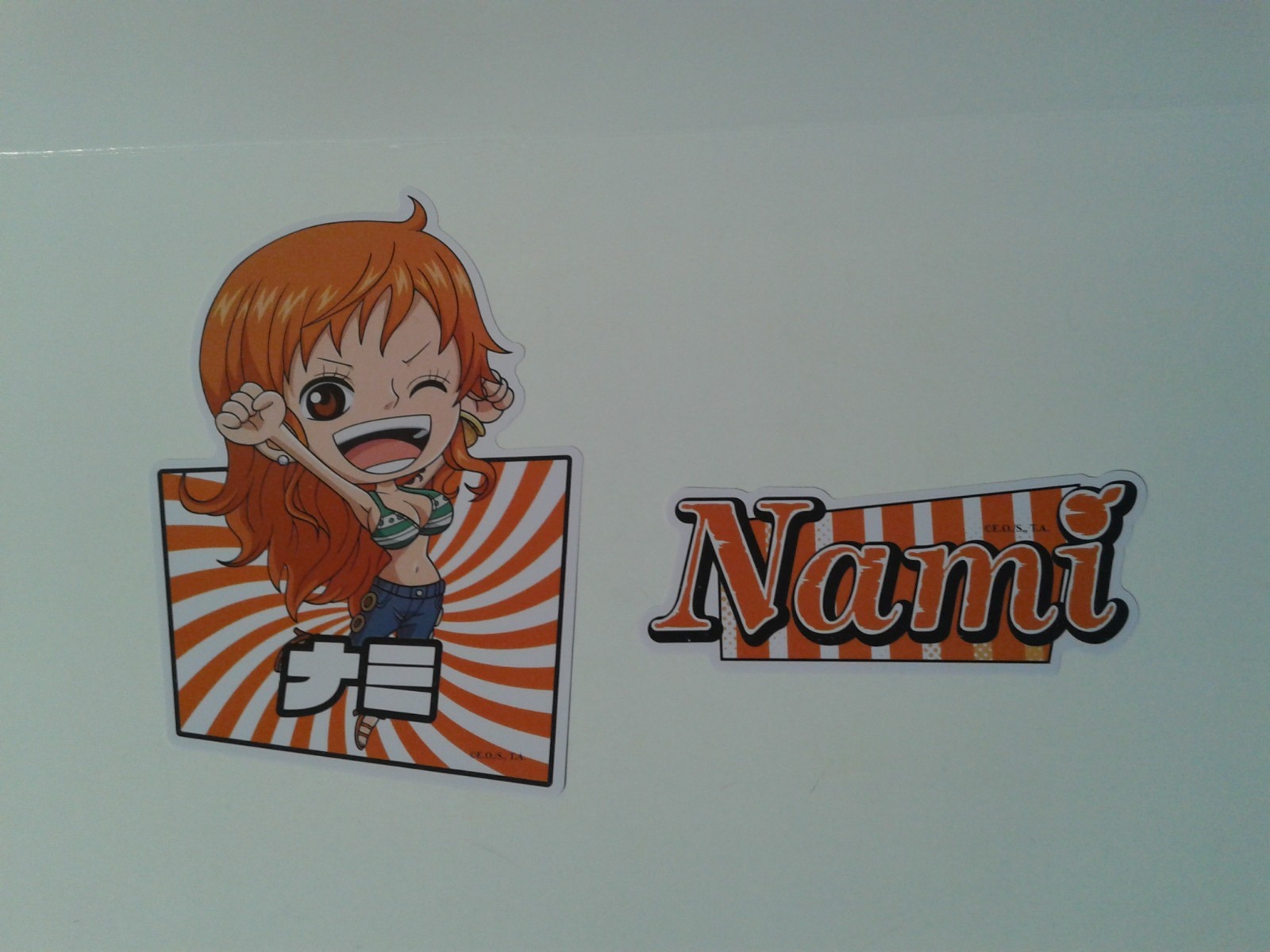 One Piece Nami vinyl decal #1