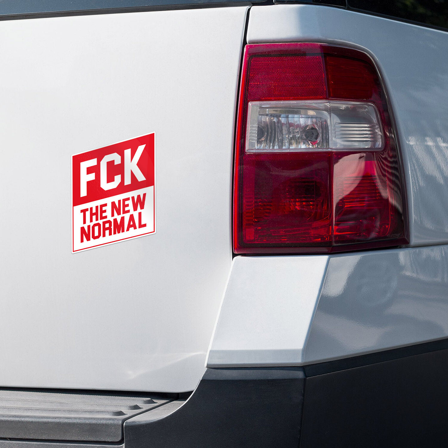 FCK The New Normal Car Bumper Vinyl Sticker Decal "SIZES"