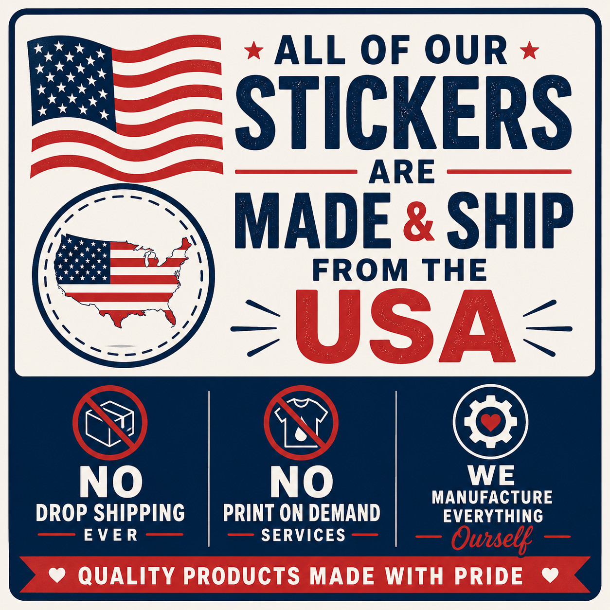 STICKER 1776 – 250th of America vinyl glossy patriotic vinyl decal