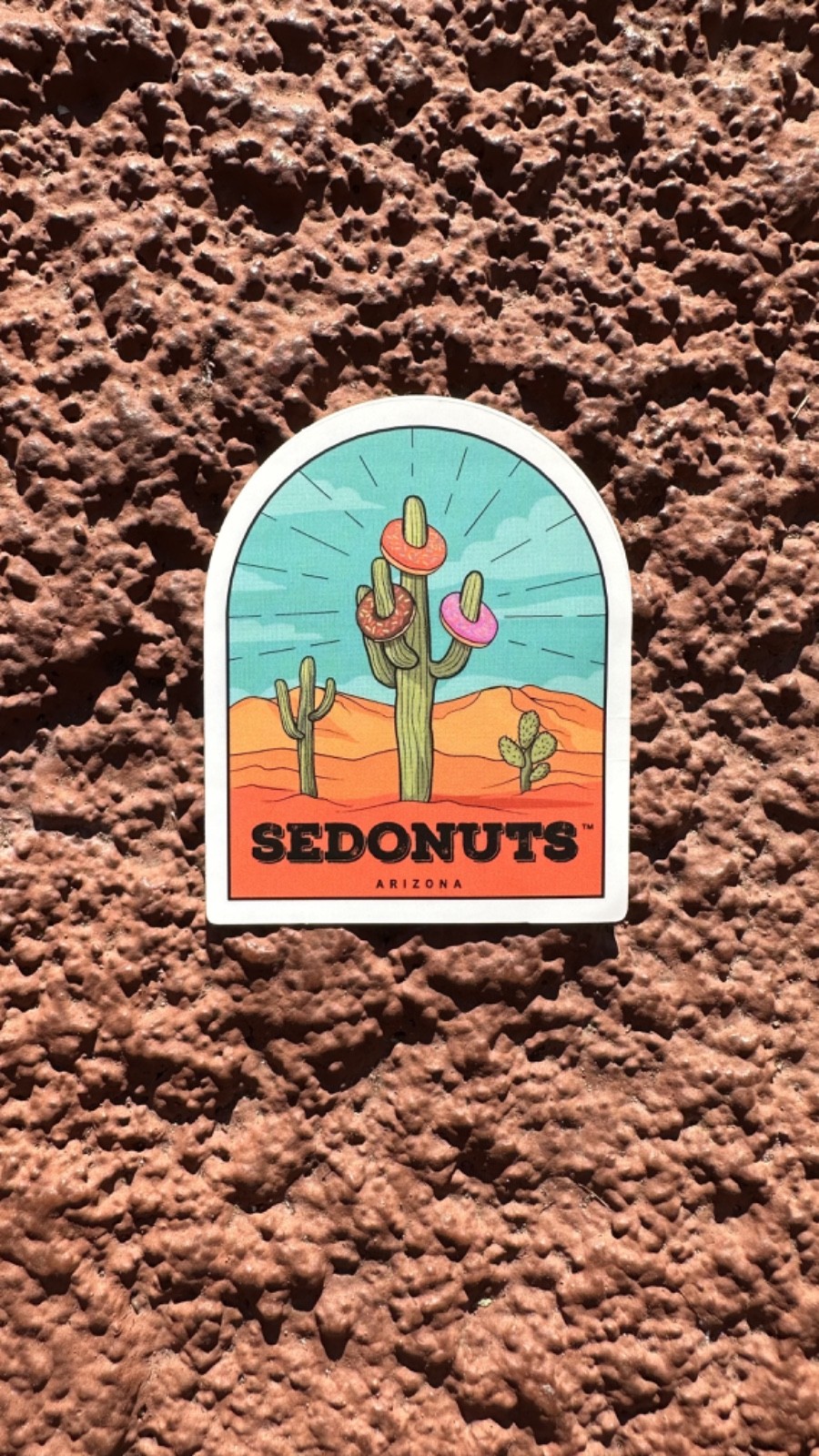 Exclusive Sedonuts and Coffee Stickers SEDONA ARIZONA