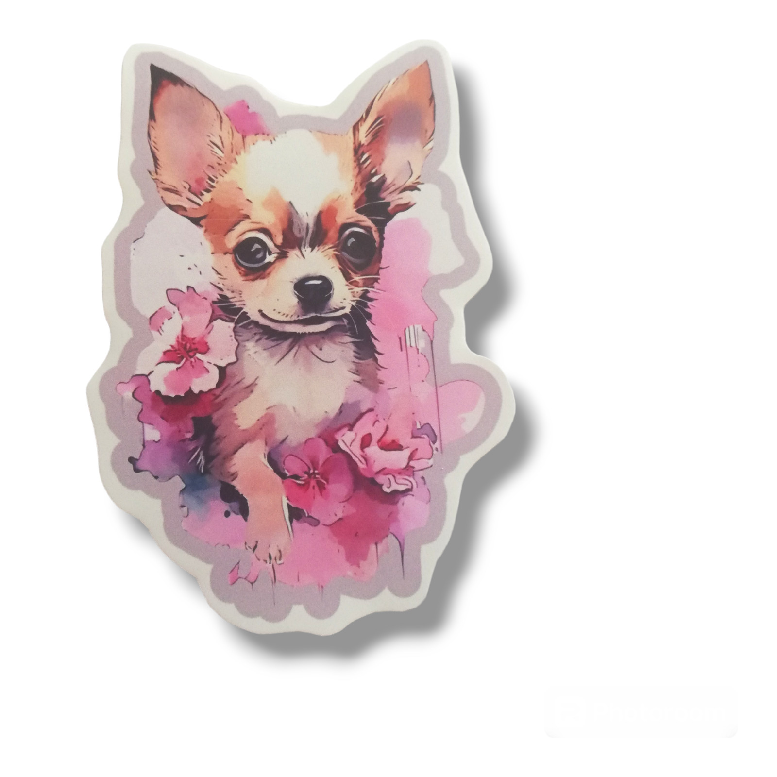 cute Chihuahua, funny, sticker, sticker