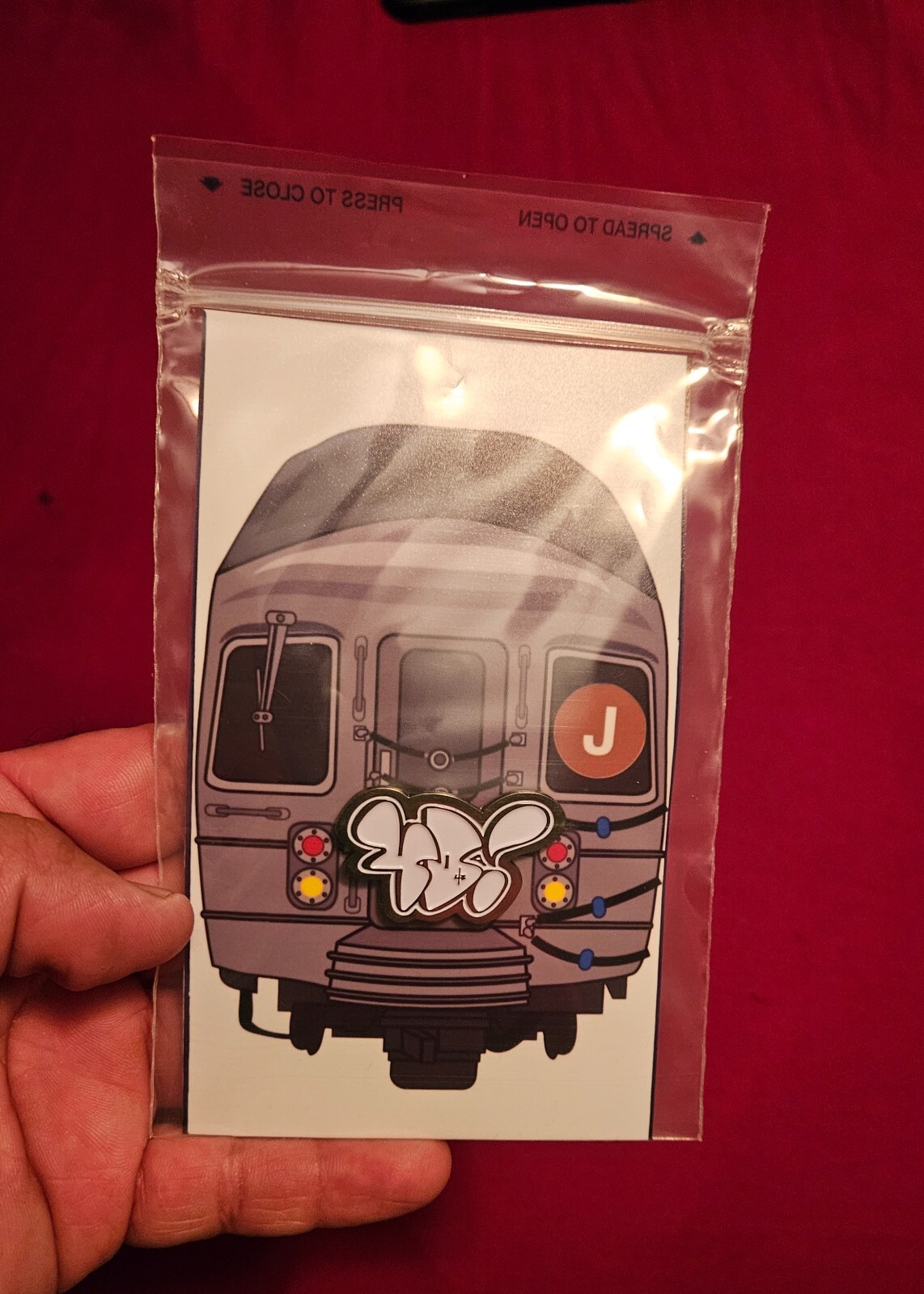 Custom graffiti stickers pack / Black & White / Eggshell / Die-cut / lapel pin