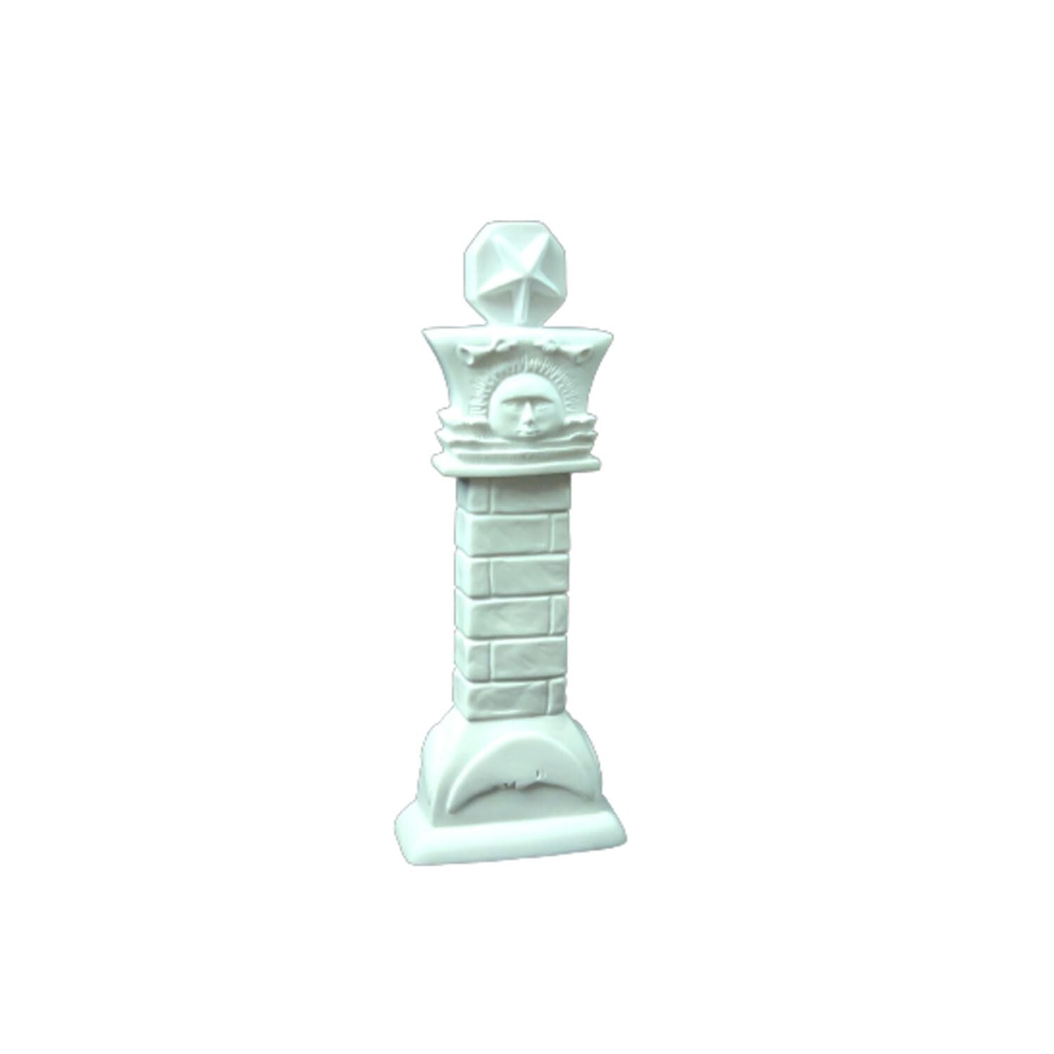 S6-9.5" Tall 1.4 lbs Sunstone Pillar Statue One Moment In Time Mormon LDS CTR