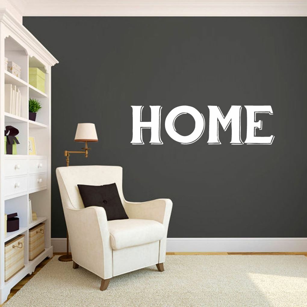 Home Wall Decal – Welcome, Entryway, Family Room, Living Room, Wall Sticker