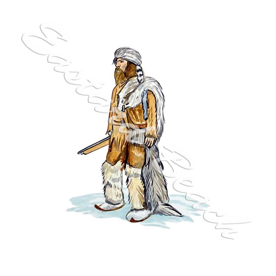 Decal Vinyl Sticker Davy Crockett Made in USA