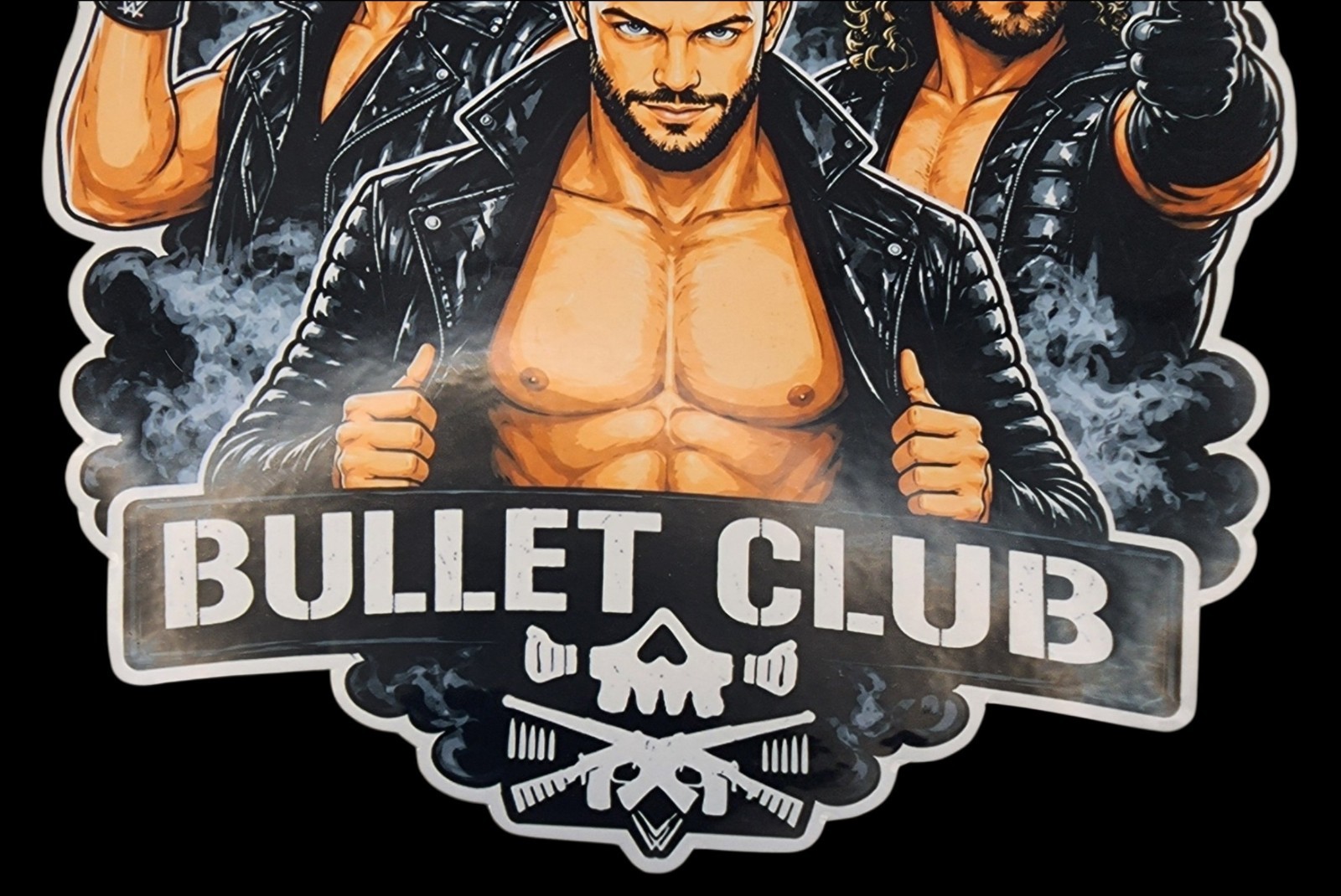 Male Wrestler Waterproof Car Decal Laptop Vinyl Sticker Large