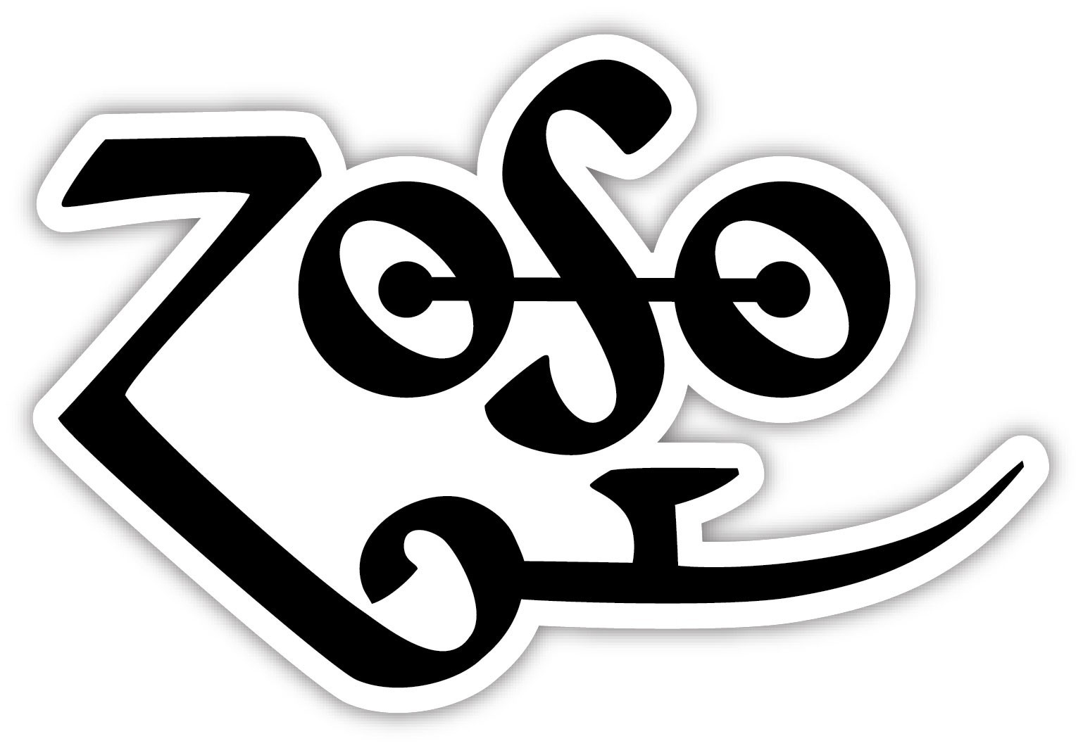 Led Zeppelin Sticker Decal *3 SIZES* Jimmy Page Vinyl Bumper Wall ZOSO