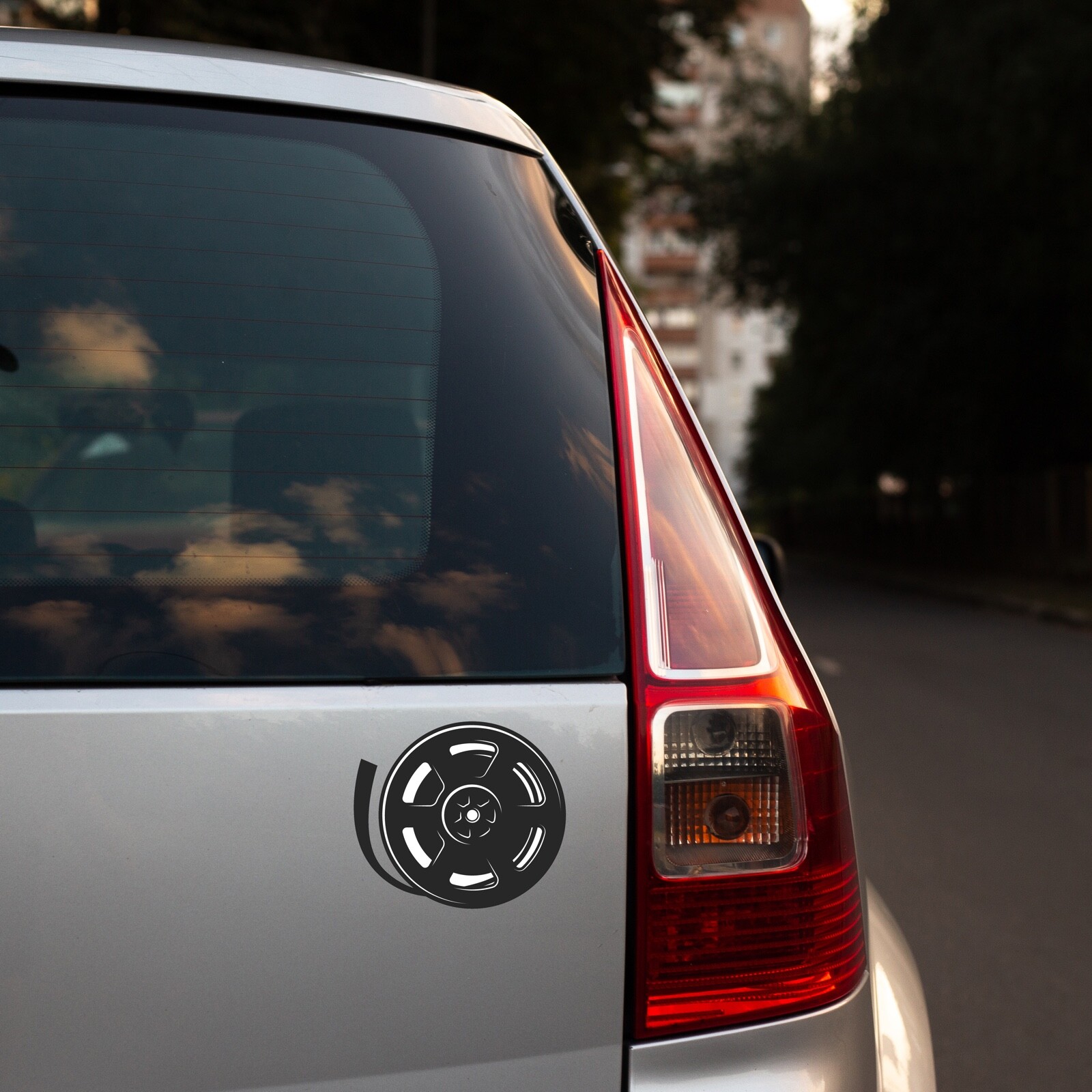 Cinema Film Sticker Vinyl Decal Wall Reel Film Real Movie Decor Car Living Room