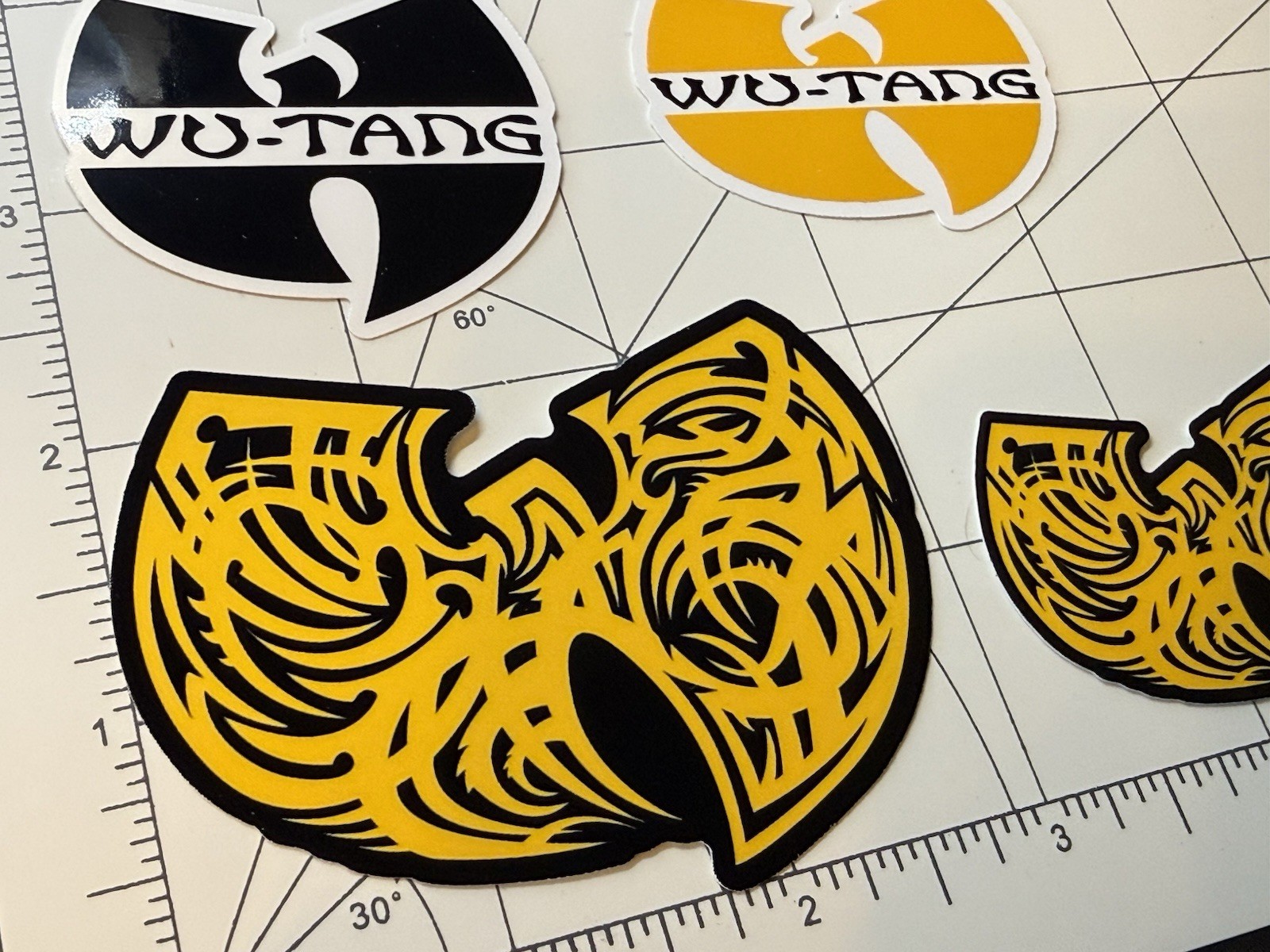 Wu Tang Clan Stickers Cool Design Logo 4 Stickers