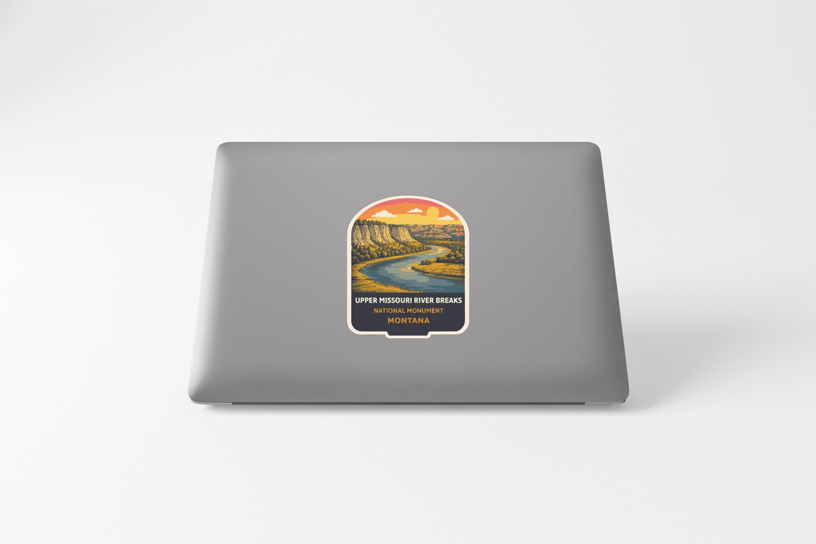 Upper Missouri River Breaks Sticker Decal Vinyl Die-Cut US National Monuments