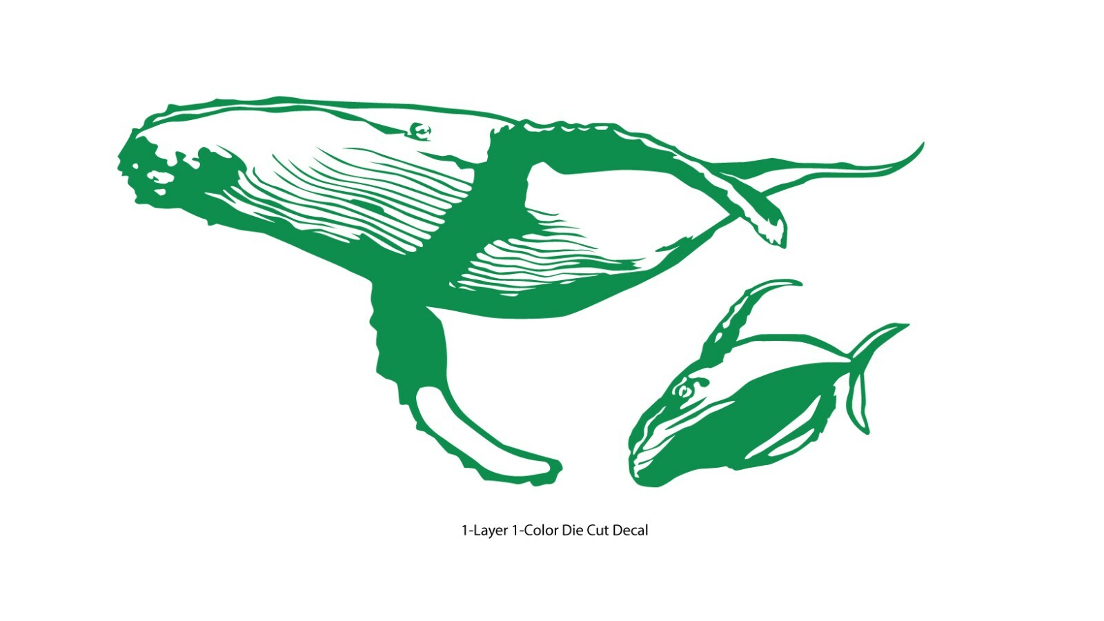 Sea life – Ocean Gray Whale 1 Outdoor Window Decal Vinyl Sticker 6Yrs Film
