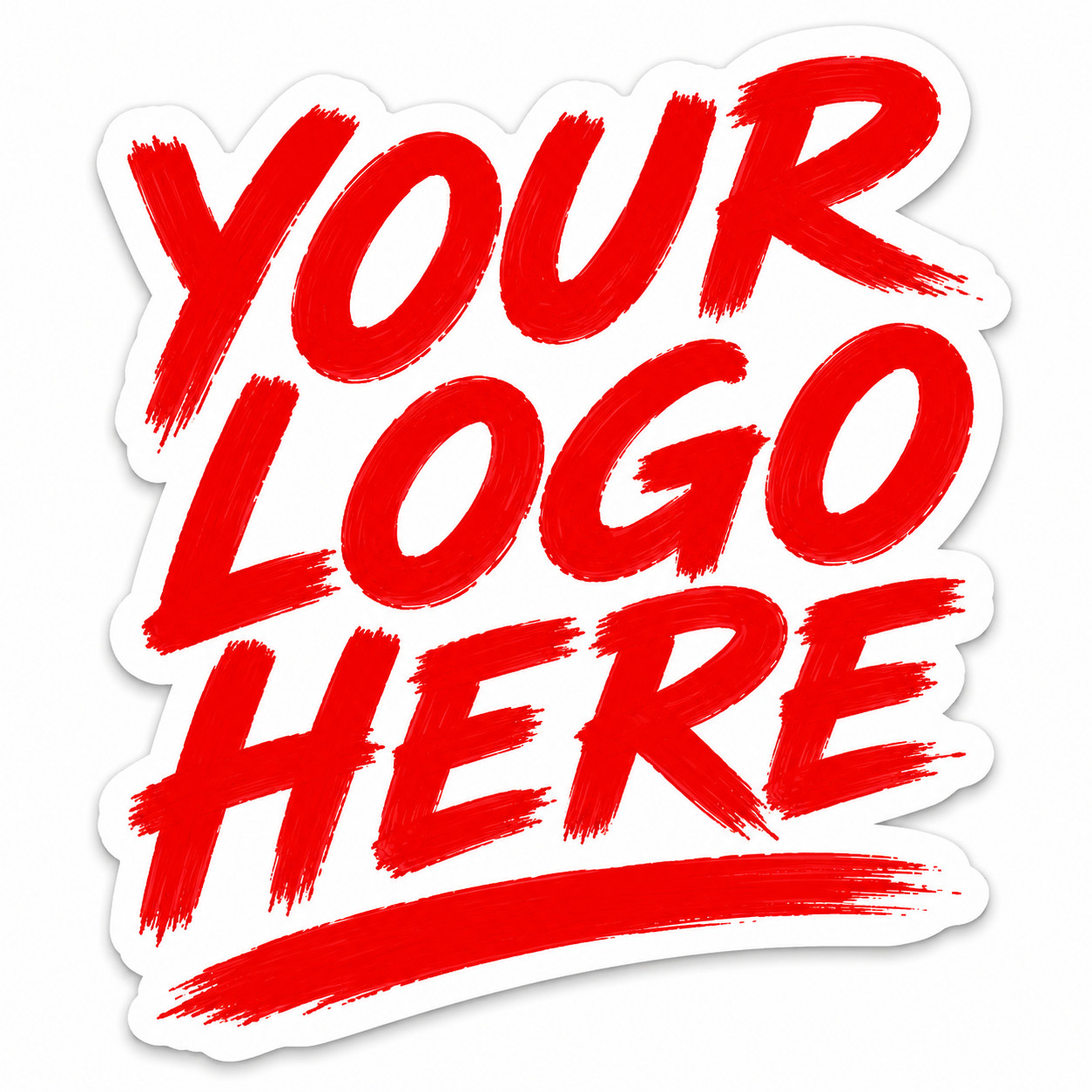 Custom Vinyl Stickers Waterproof Personalized Logo Die Cut Stickers 2"–22"