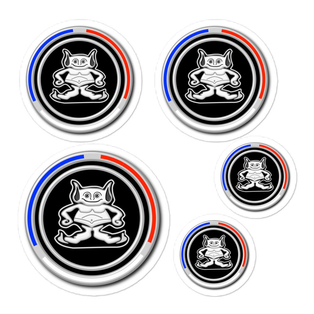 AMC Gremlin Stickers (5) Emblem Badge Logo