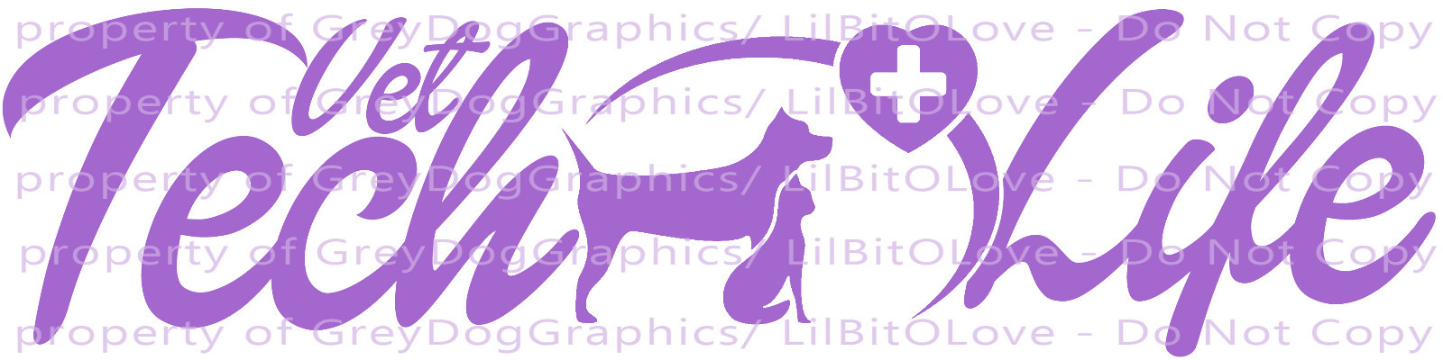 Vet Tech Life Vinyl Decal Veterinary Medicine Animals Technician Sticker Pets