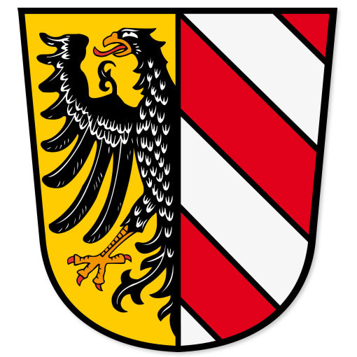 Nuremberg Nurnberg Germany bumper sticker 4" x 5"