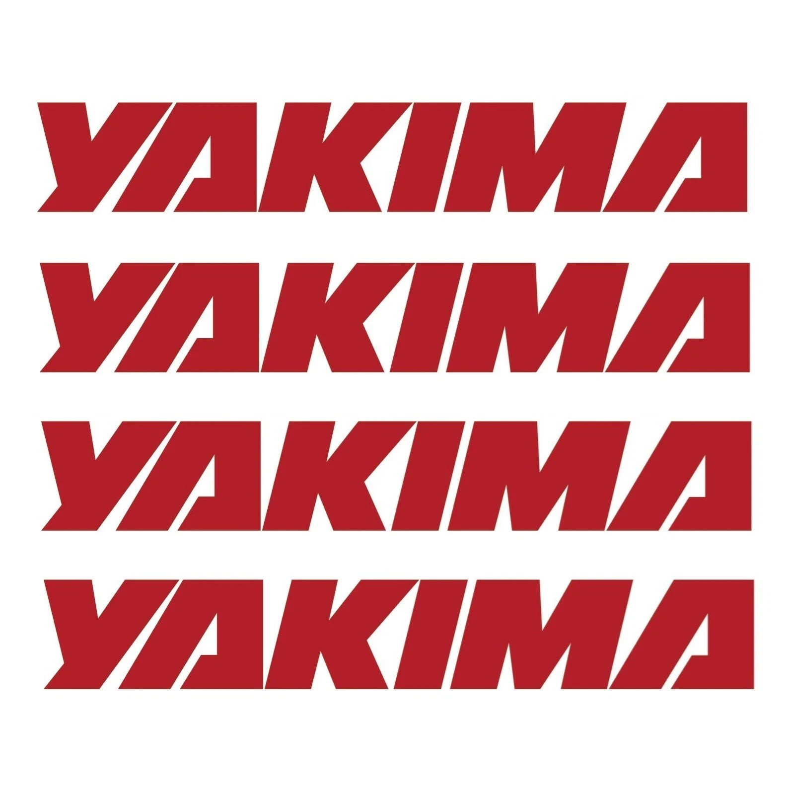 Yakima Bike Rack Roof Rack Bumper Car Window Die cut Vinyl Decal Sticker