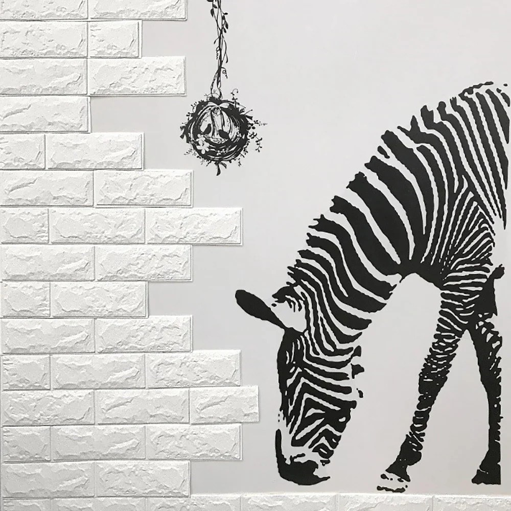 3D Foam Brick Self Adhesive Wallpaper Waterproof Wall Stickers Home Decor