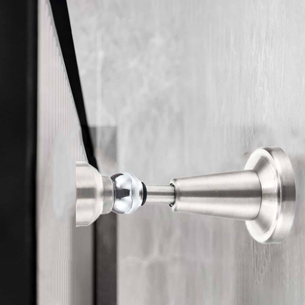 High Performance Stainless Steel Magnetic Door Stopper with Shock Absorption